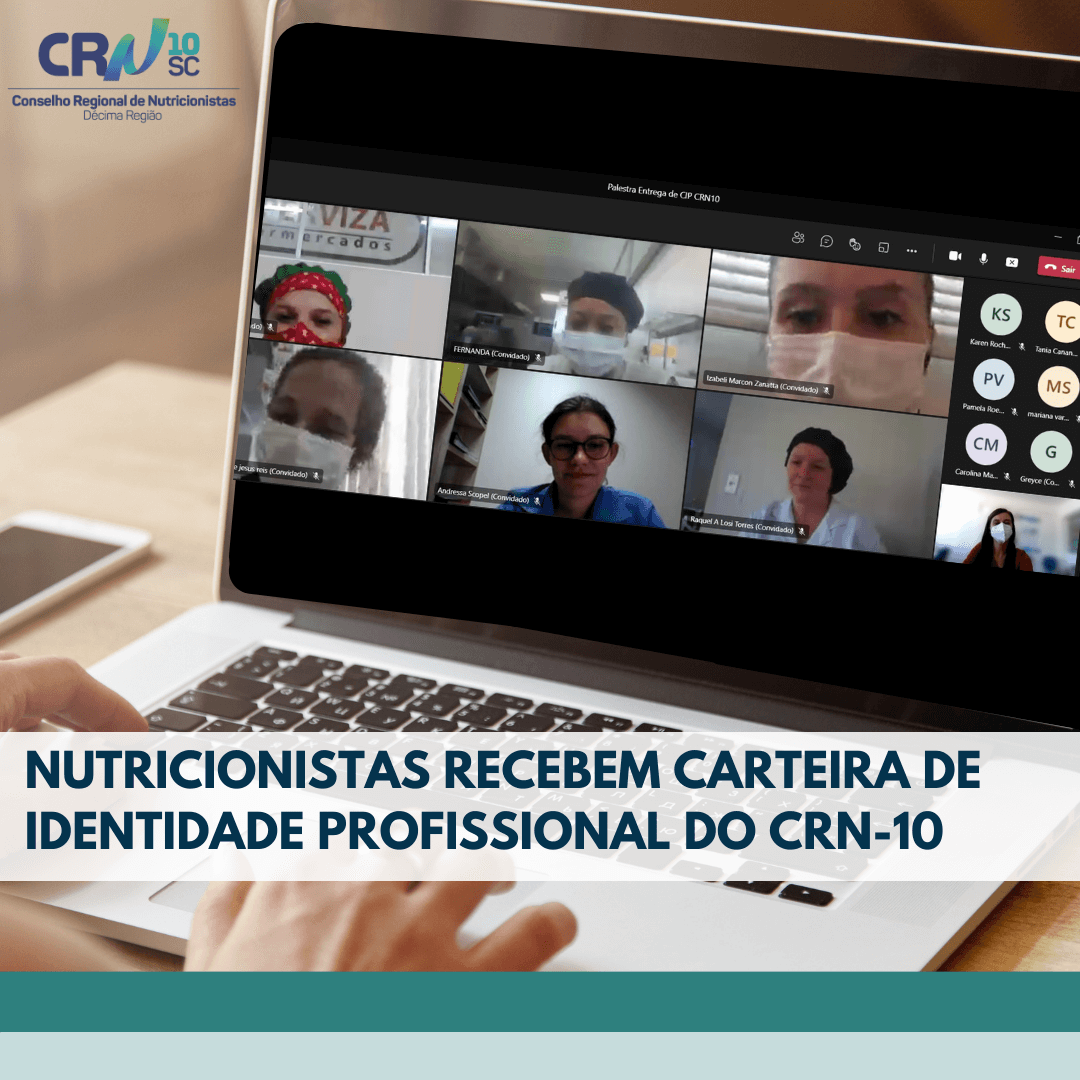 Nutricionistas recebem Carteira de Identidade Profissional do CRN-10