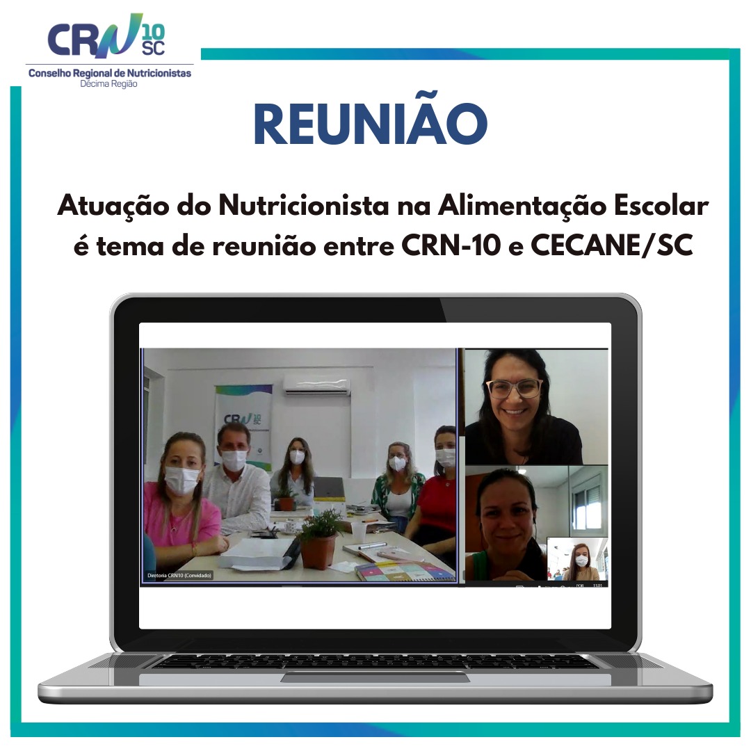 Atuação do Nutricionista na Alimentação Escolar é tema de reunião entre CRN-10 e CECANE
