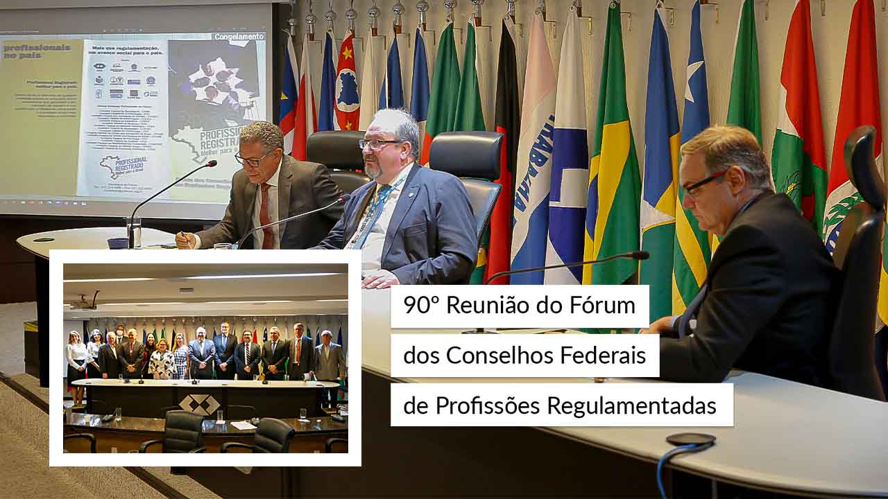 Carta de Brasília é aprovada pelo Fórum dos Conselhos Federais de Profissões Regulamentadas