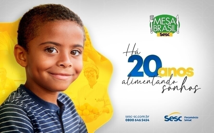 Evento de celebração dos 20 anos do Programa Mesa Brasil Sesc